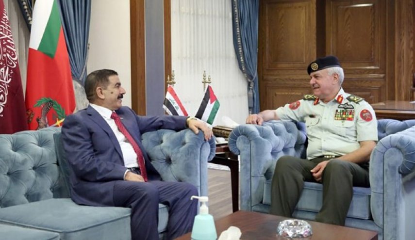 رایزنی مقامات نظامی اردن و عراق درباره تحولات منطقه
