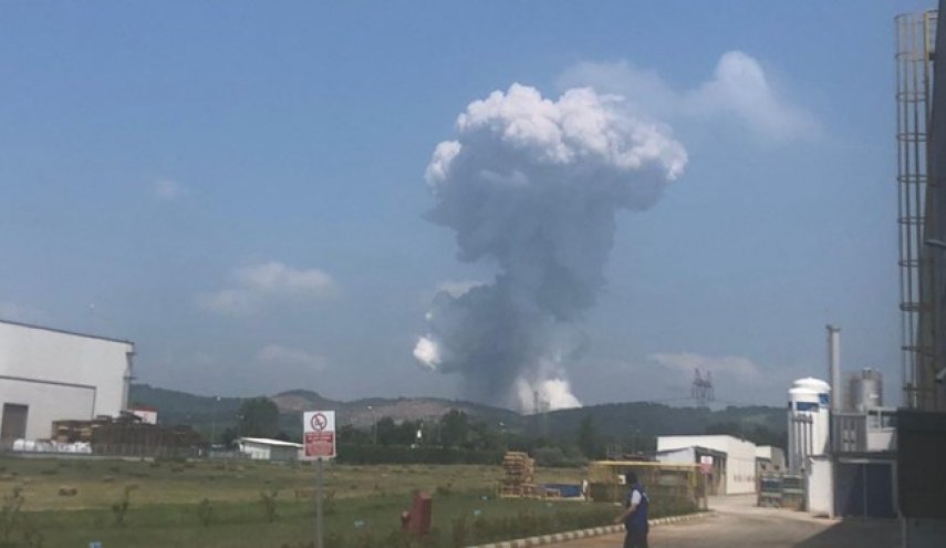وقوع انفجار مهیب در کارخانه‌ای در شمال ترکیه/  بیش از 150 کارگر در آتش گرفتار شده‌اند