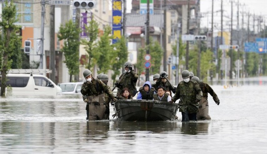اليابان.. السلطات تأمر بإجلاء 1.2 مليون شخص من منازلهم!