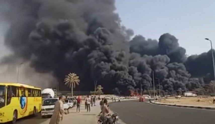 النيابة المصرية تصدر بيانا بشأن الحريق على طريق القاهرة الإسماعيلية