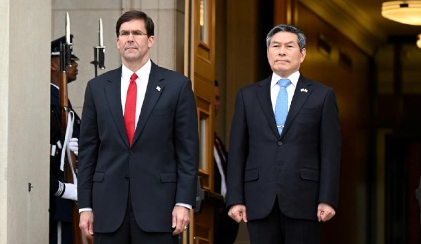 رایزنی وزرای دفاع آمریکا و کره جنوبی درباره رزمایش‌های نظامی مشترک
