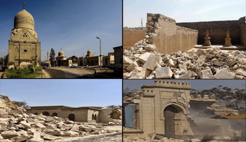 المصريون غاضبون من هدم مقابر المسلمين وترميم آثار اليهود 