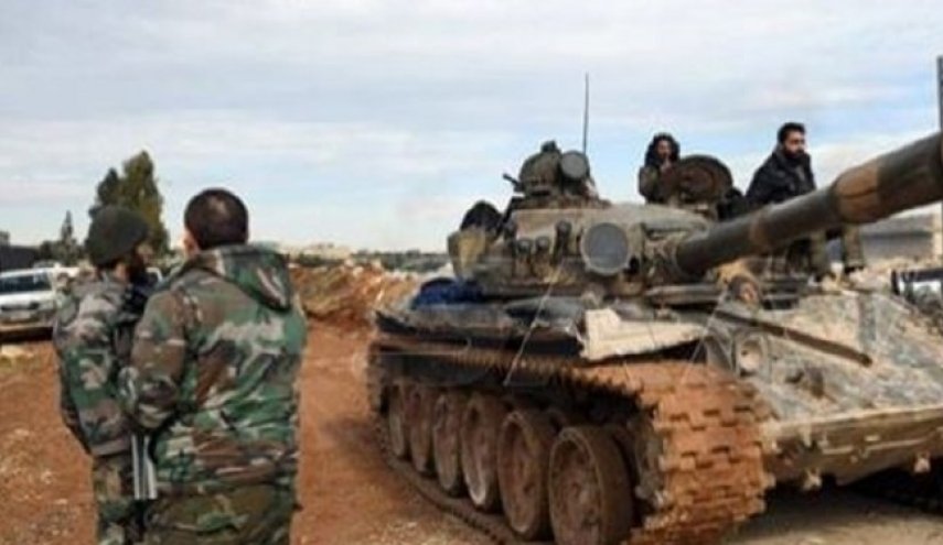دفع حملات عناصر داعشی به ارتش سوریه در رقه
