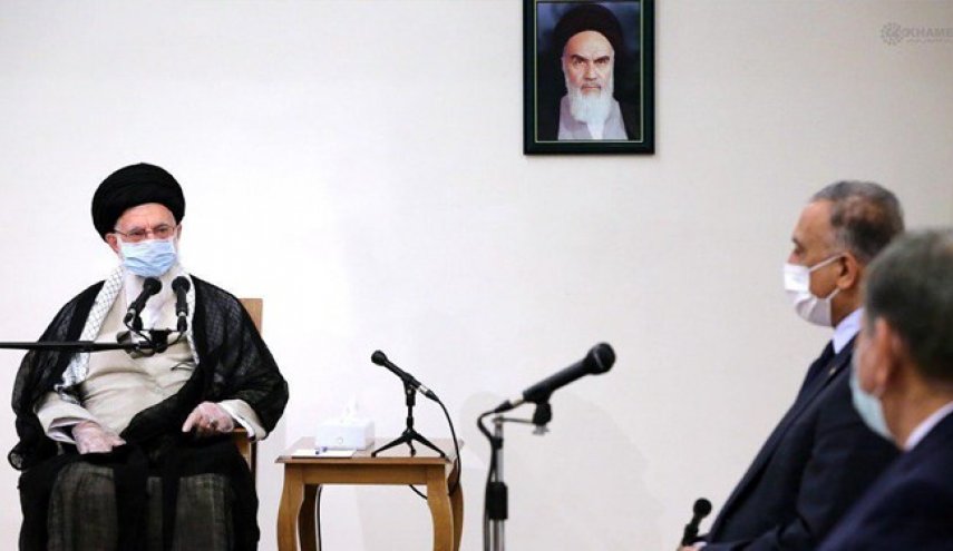 نماینده عراقی: سخنان رهبر ایران در دیدار کاظمی، پیام به آمریکایی‌ها بود
