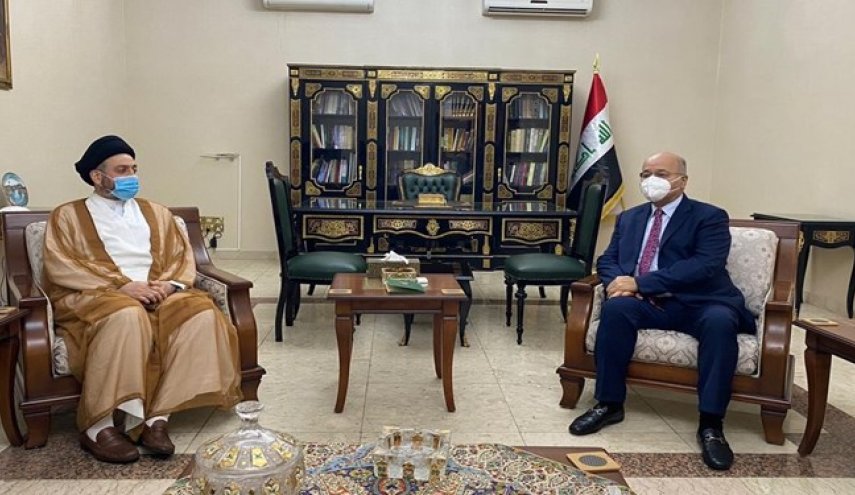 صالح و سید عمار الحکیم بر ضرورت اتحاد در دفاع از حاکمیت و امنیت عراق تاکید کردند
