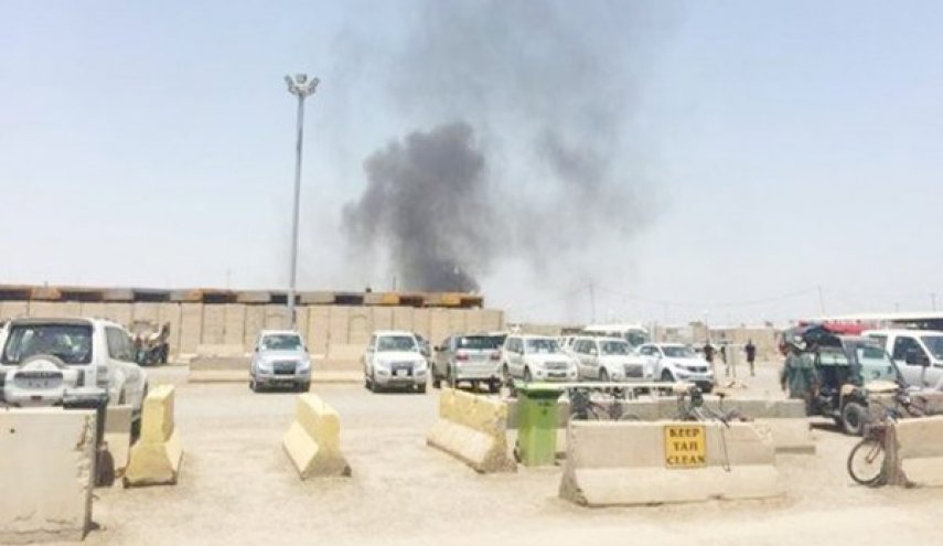  استهداف معسكر التاجي شمالي بغداد بصواريخ كاتيوشا