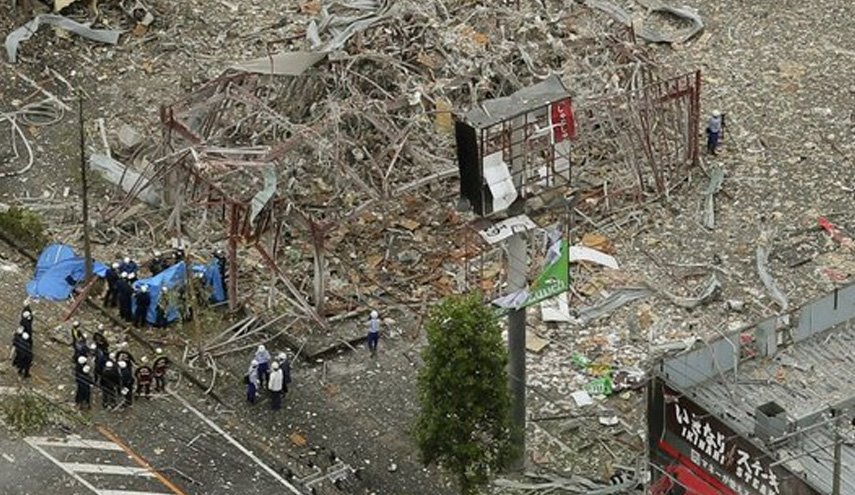 انفجار در ژاپن؛ یک نفر کشته و ۱۷ تن زخمی شدند