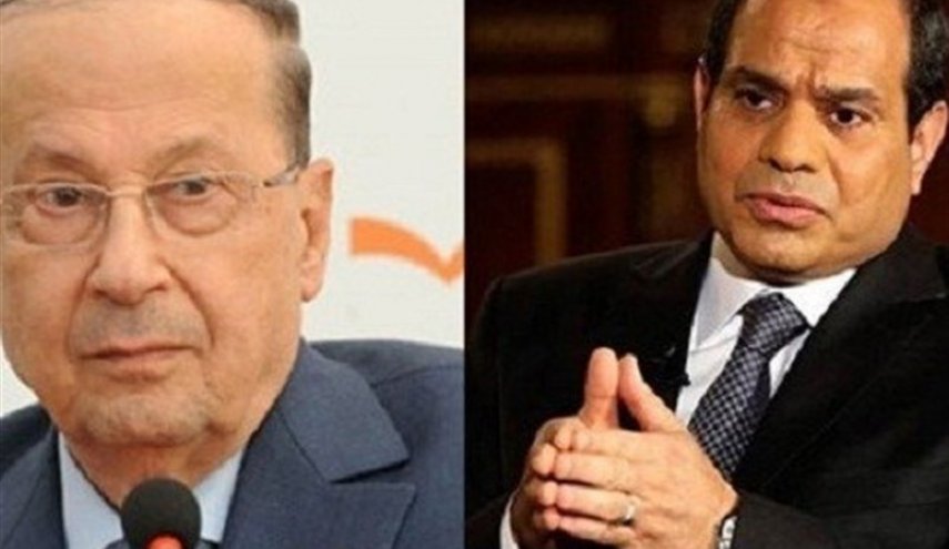 الرئيس المصري يعزي نظيره اللبناني بضحايا انفجار بيروت