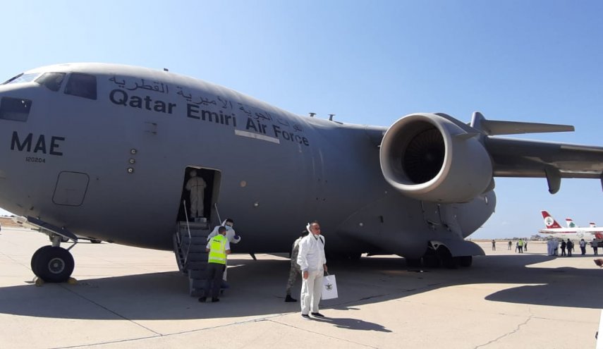 طائرات مساعدات طبية وغذائية تصل الى بيروت تباعا