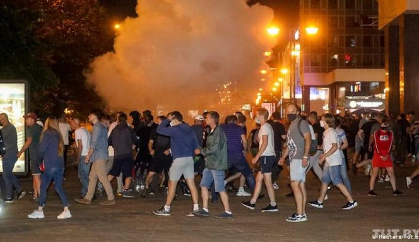 اعتراضات در بلاروس یک کشته برجا گذاشت