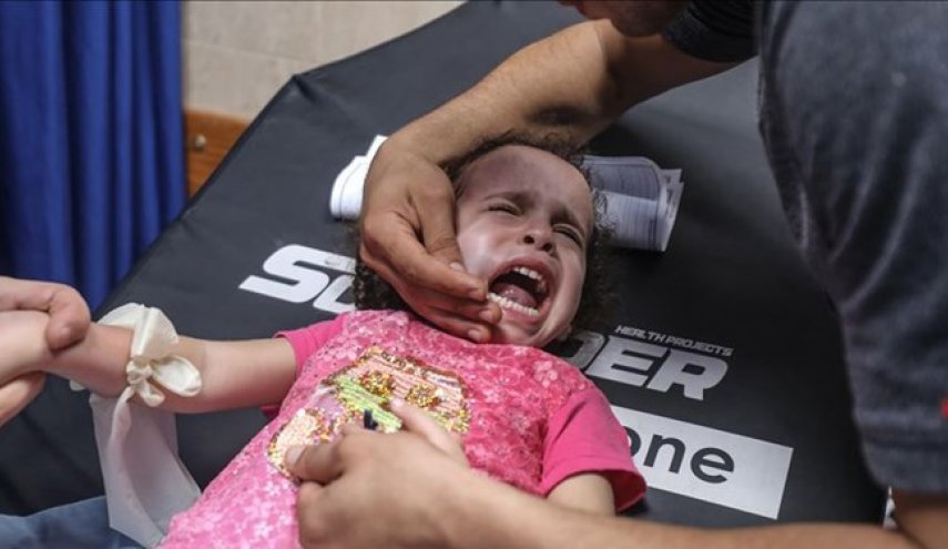 حمله هوایی جنگنده‌های رژیم صهیونیستی به باریکه غزه/ برخورد ترکش به صورت دختربچه فلسطینی
