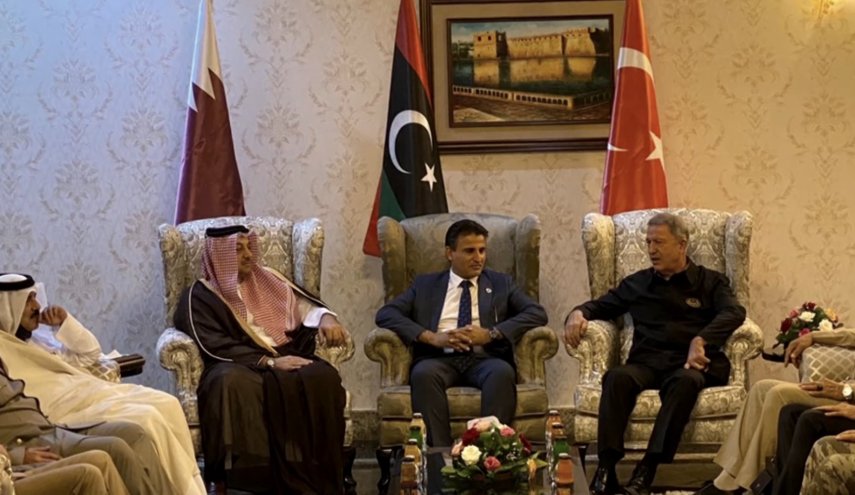 تعاون قطر وتركيا وحكومة الوفاق الليبية العسكري بطريقه إلى التعاظم