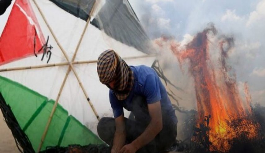 مطالبات حماس در ازای توقف ارسال بالن‌های آتش‌زا به فلسطین اشغالی