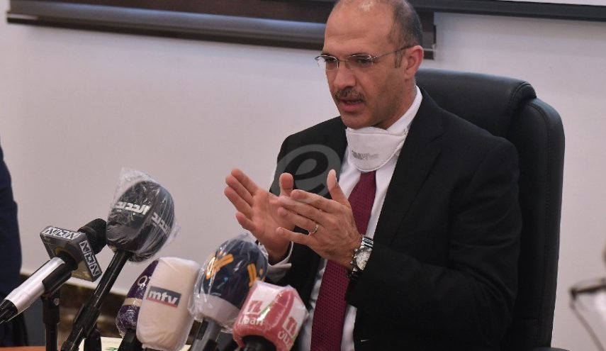 حساب مفبرك لوزير الصحة اللبناني حمد حسن