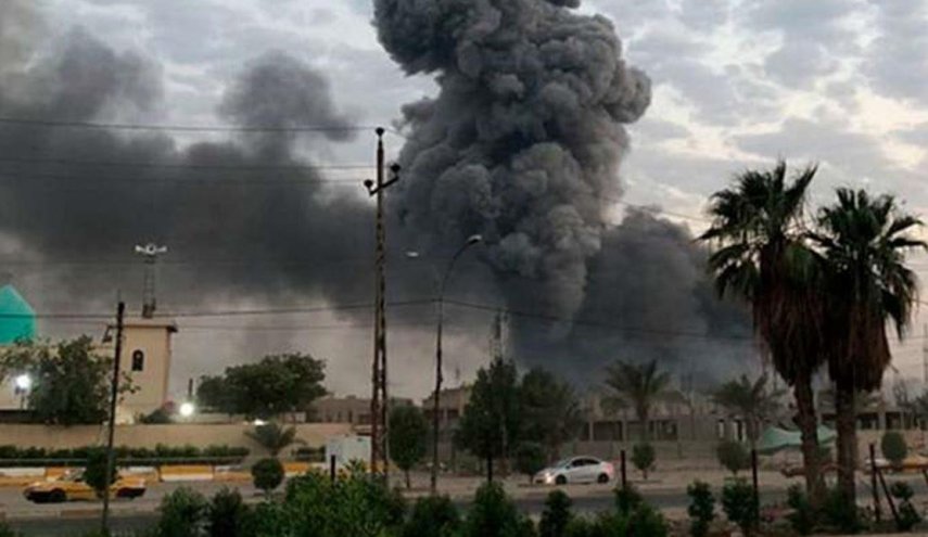  حمله موشکی به منطقه سبز بغداد