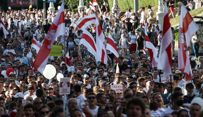 تظاهرات جديدة حاشدة للمعارضة في بيلاروسيا