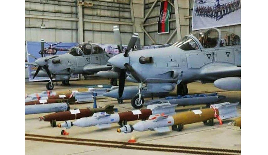 اميركا تقدم 4 طائرات حربية للحكومة الافغانية