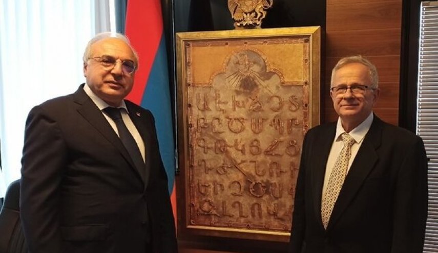 سفارت ارمنستان در تل آویو رسما افتتاح شد
