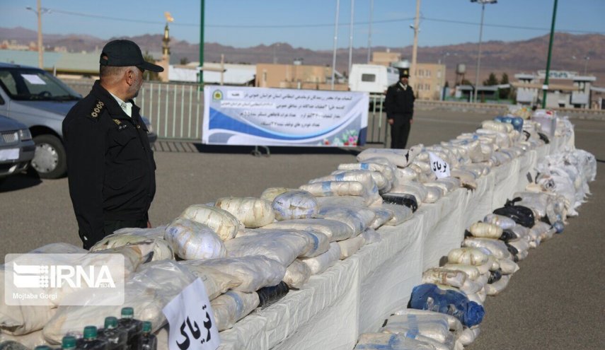 ضبط اكثر من 1.6 طن من المخدرات في سيستان وبلوشستان الايرانية