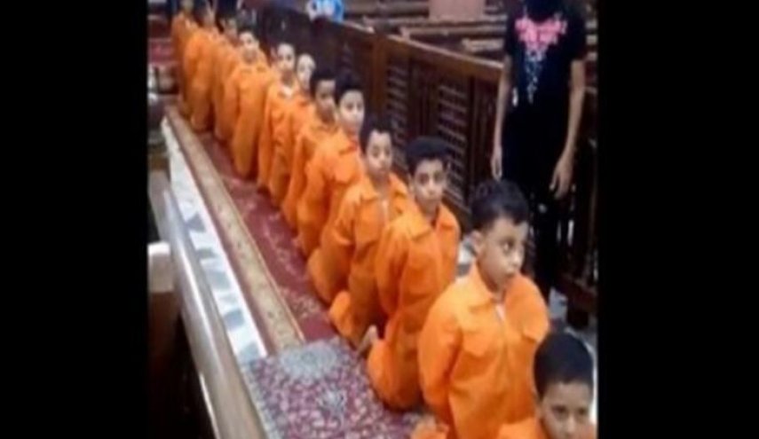 تجسيد مشهد ذبح عبر الأطفال بليبيا يثير ضجة في مصر!!