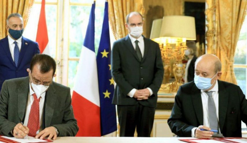 العراق يوقع ثلاث مذكرات إعلان نوايا مع فرنسا