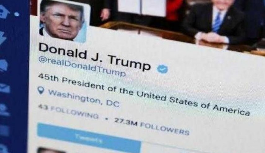 اختراق حساب ترامب على تويتر ونشر كلمة مروره الشخصية