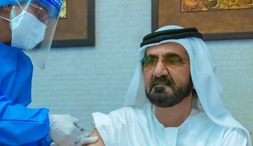 بالصورة .. حاكم دبي يعلن تلقيه لقاحاً ضد كورونا 
