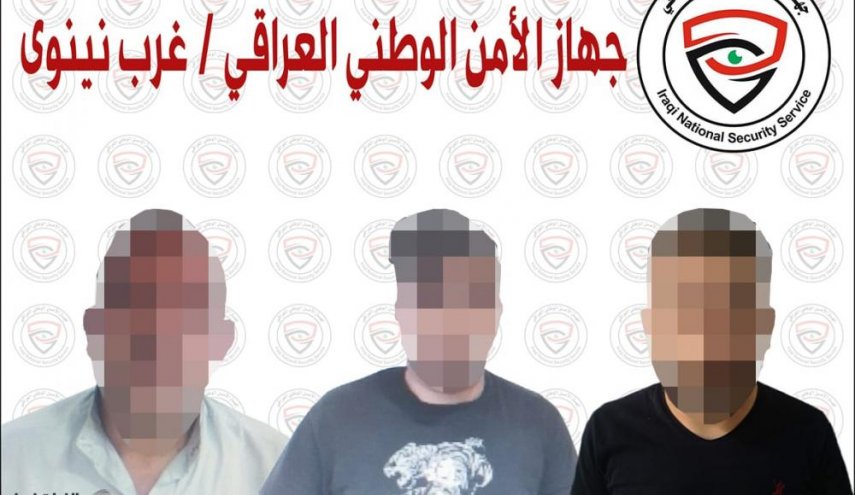 القبض على على ثلاثة ارهابيين من مسؤولي قاطع الجزيرة
