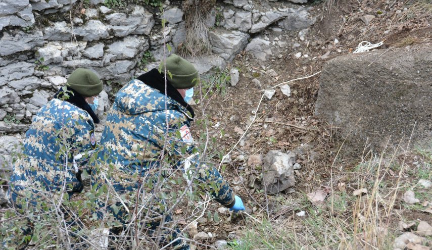سربازان کشته شده ارمنی در شوشا هستند