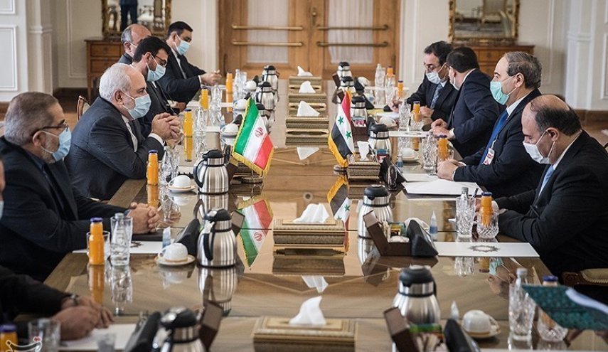 بدء الجولة الأولى من المباحثات بين وزيري الخارجية الإيراني والسوري