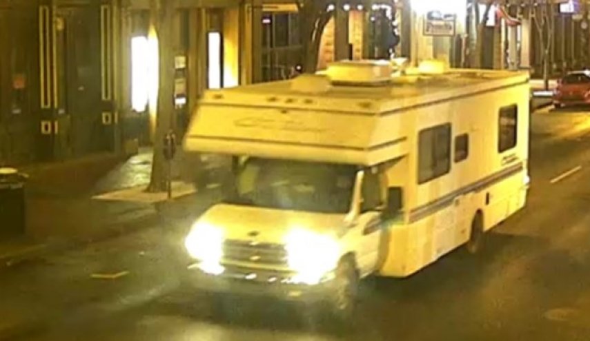 پلیس «نشویل» تصویر ون منفجر شده را منتشر کرد