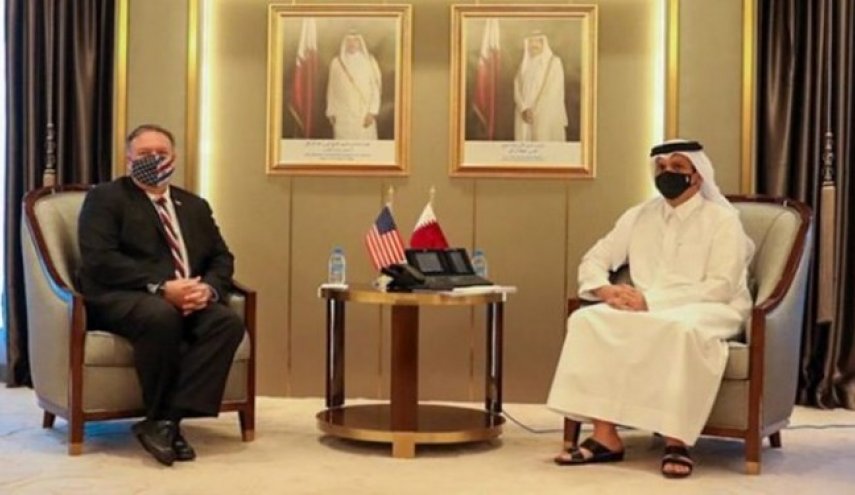 گفت‌وگوی تلفنی وزرای خارجه قطر و آمریکا درباره تحولات منطقه