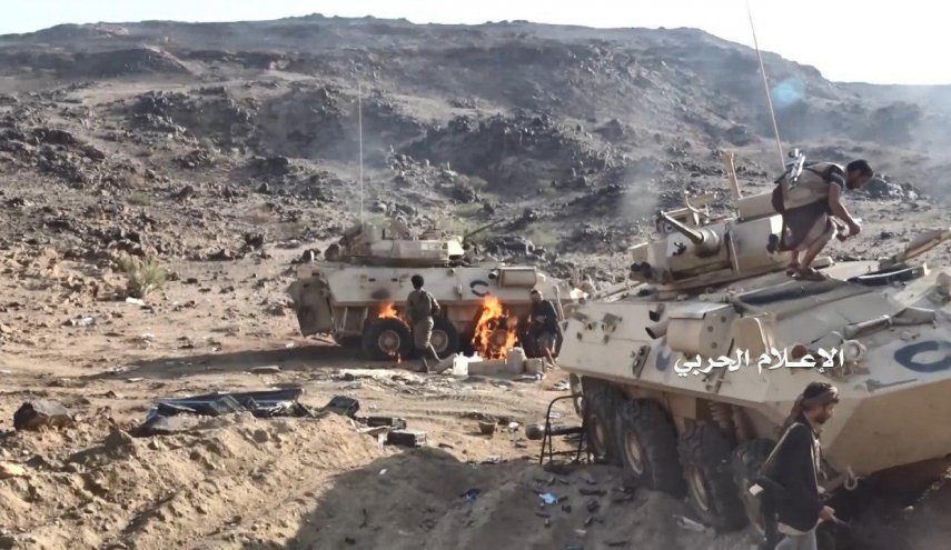 الجيش اليمني واللجان الشعبية يدكون موقع جحفان بجيزان