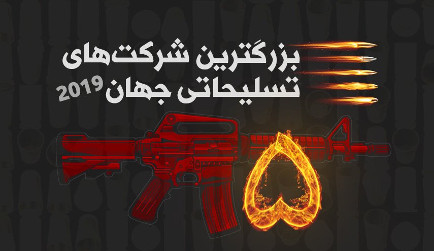 اینفوگرافیک | بزرگترین شرکت های تسلیحاتی جهان