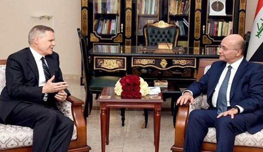 صدور حکم جلب ترامپ در عراق/ سفیر آمریکا به دیدار رئیس جمهوری عراق رفت