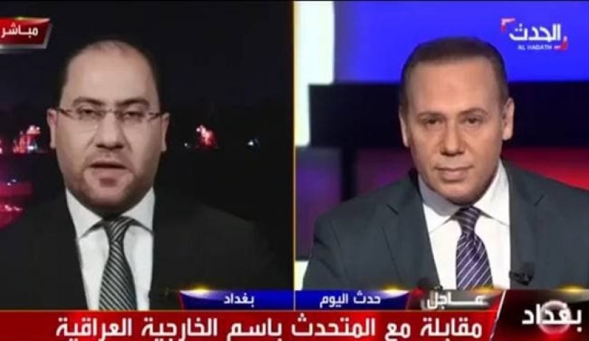 فیلم| تذکر بغداد به شبکه سعودی؛ الحشدالشعبی سازمانی رسمی است
