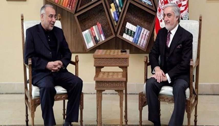 ممثل ايران الخاص بشؤون افغانستان يجري مشاورات مع عبد الله عبد الله