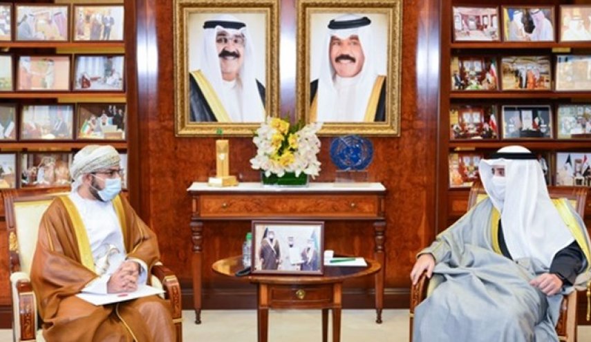 پیام مکتوب سلطان عمان به امیر کویت