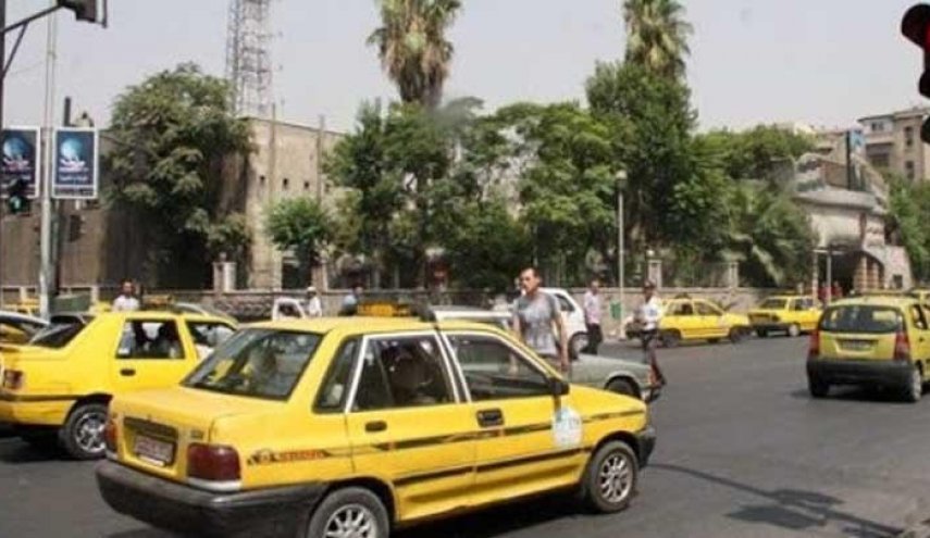 دمشق تكشف عن تاكسي بلون جديد وتسعيرة محددة