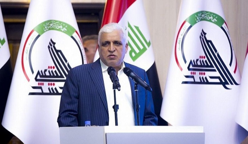 الفیاض: خون نیروهای الحشد الشعبی نقشه ها علیه عراق را ناکام خواهد کرد