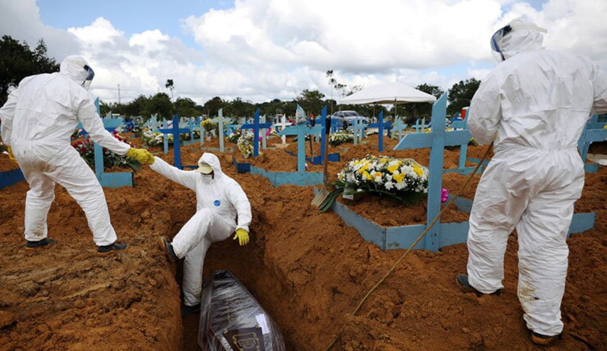 وفيات كورونا في البرازيل فوق 1200 لليوم الثالث على التوالي