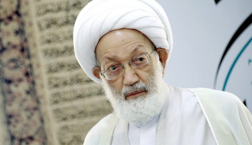 شیخ عیسی قاسم: جنبش مردمی در بحرین تا زمان اصلاح وضعیت ادامه خواهد یافت
