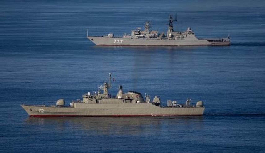رزمایش دریایی ایران و روسیه در شمال اقیانوس هند پایان یافت
