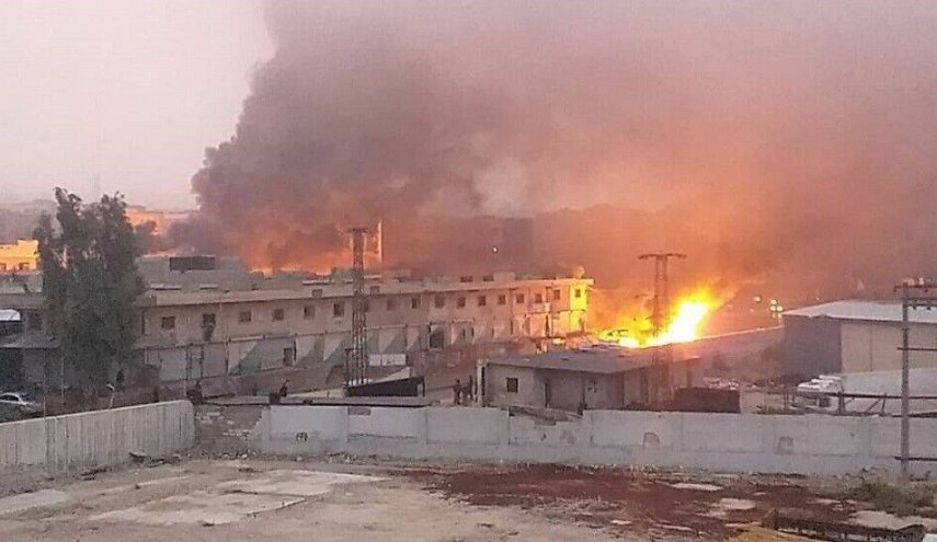 اصابت موشک به کوره‌های سوخت در شمال حلب 