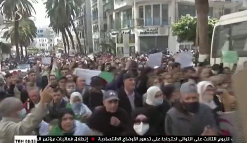 دومین هفته پیاپی تظاهرات در الجزایر