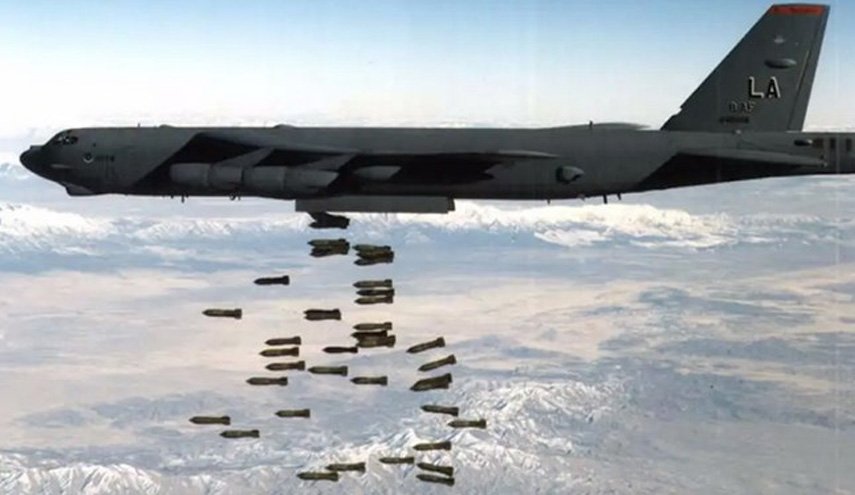 باران بمب‌ها و موشک‌های آمریکایی بر سر مردم جهان