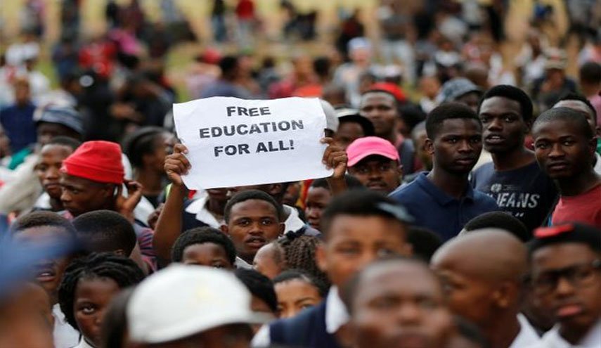 استمرار الاحتجاجات في جنوب افريقيا