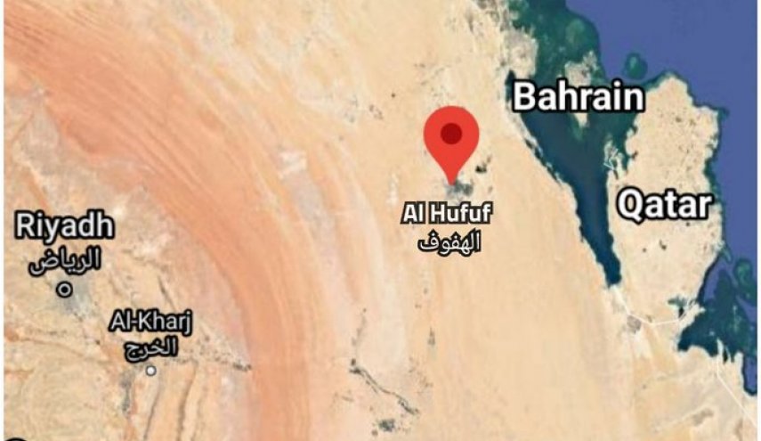 شنیده شدن صدای چند انفجار در «الاحساء» واقع در شرق عربستان