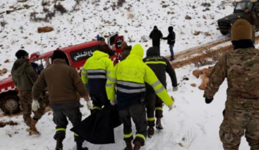 بالصور..العثور على جثث 4 سوريين توفوا بسبب البرد في لبنان