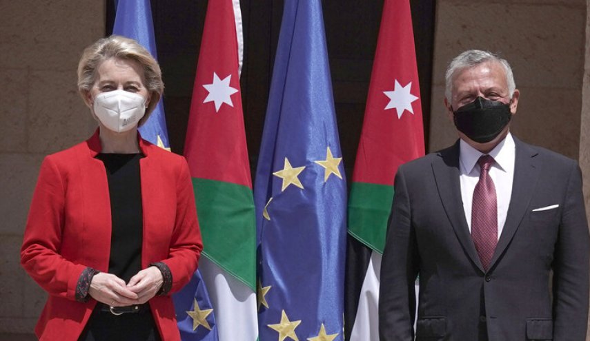 لقاء بين الملك الأردني ورئيسة المفوضية الأوروبية...هذا ما بحثاه